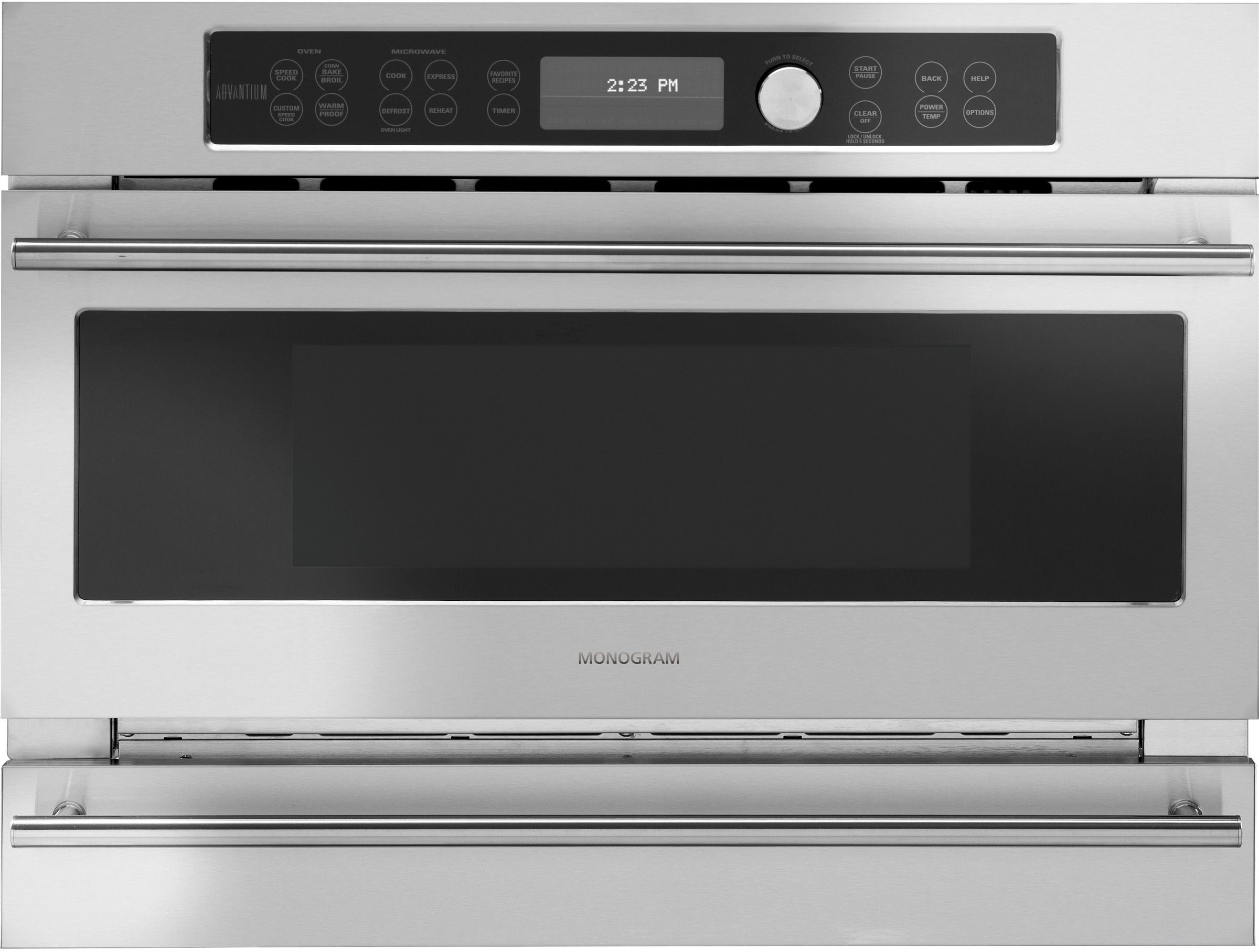 Monogram ZX2201NSS Advantium Wall Oven Storage Drawer: Advantium