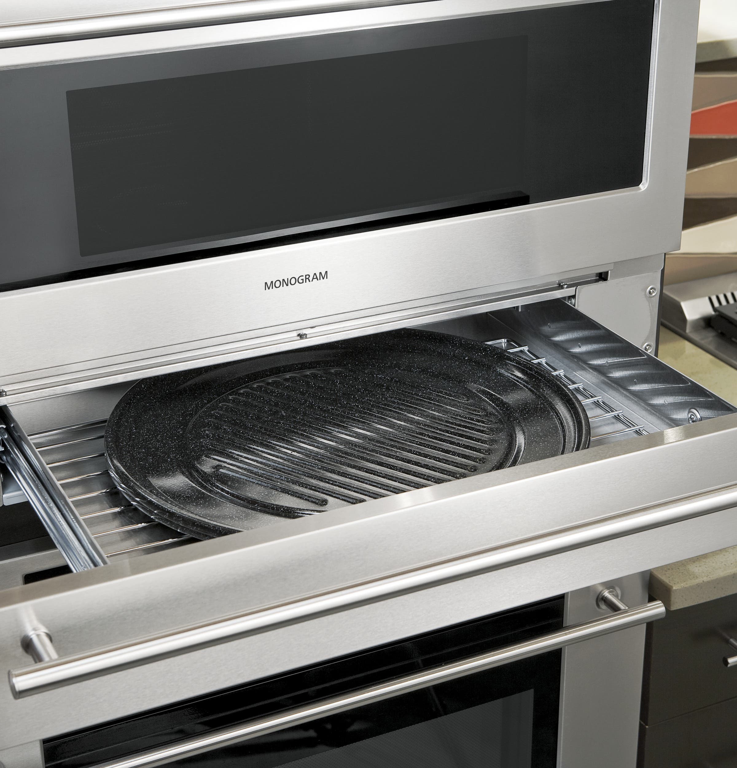 Monogram ZX2201NSS Advantium Wall Oven Storage Drawer
