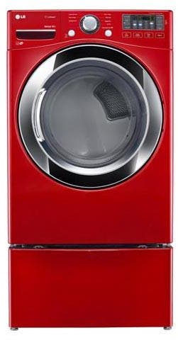 LG DLGX3371R Wild Cherry Red