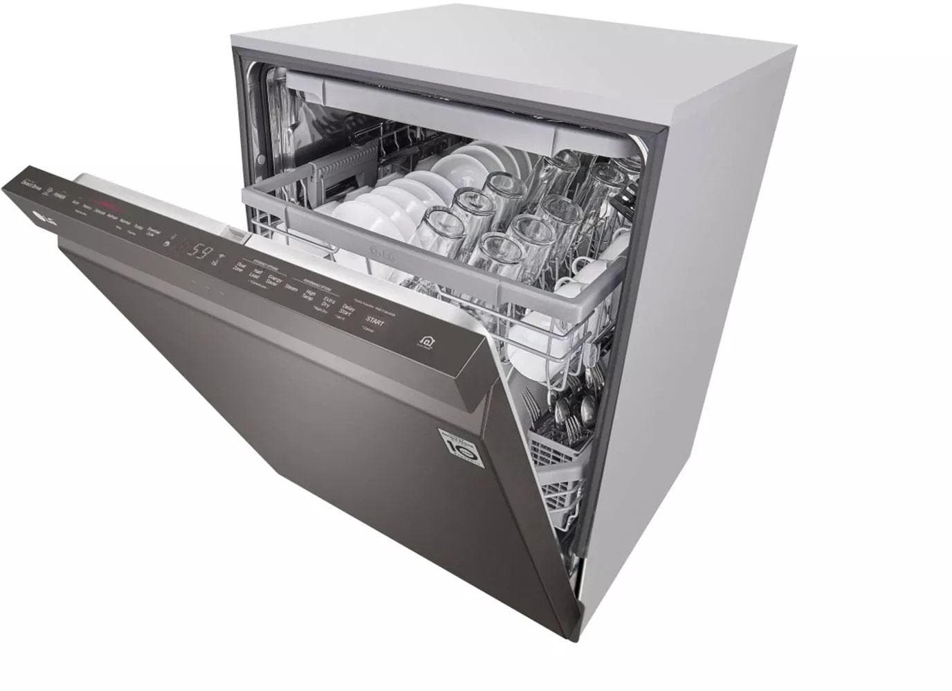 LG LDP6809BD Black Stainless Steel