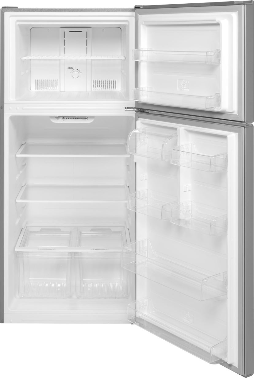 GE GTE18MSRRSS 18.3 Cu. Ft. Top-Freezer Refrigerator: Stainless S...