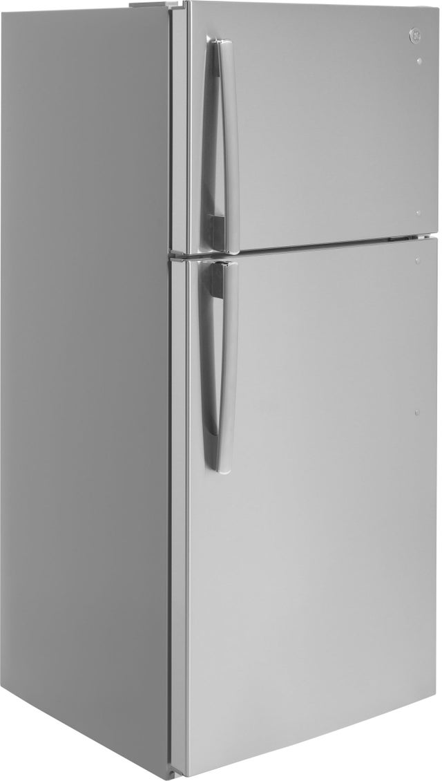 GE GTE18MSRRSS 18.3 Cu. Ft. Top-Freezer Refrigerator: Stainless S...