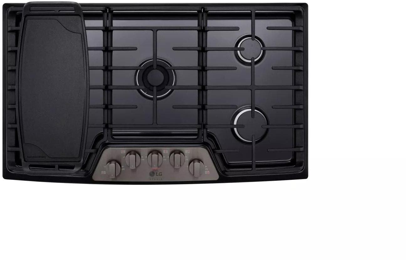 LG LSCG367BD Black Stainless Steel