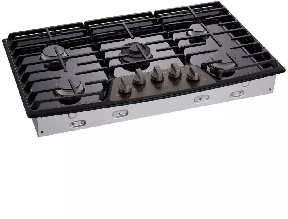 LG LSCG367BD Black Stainless Steel