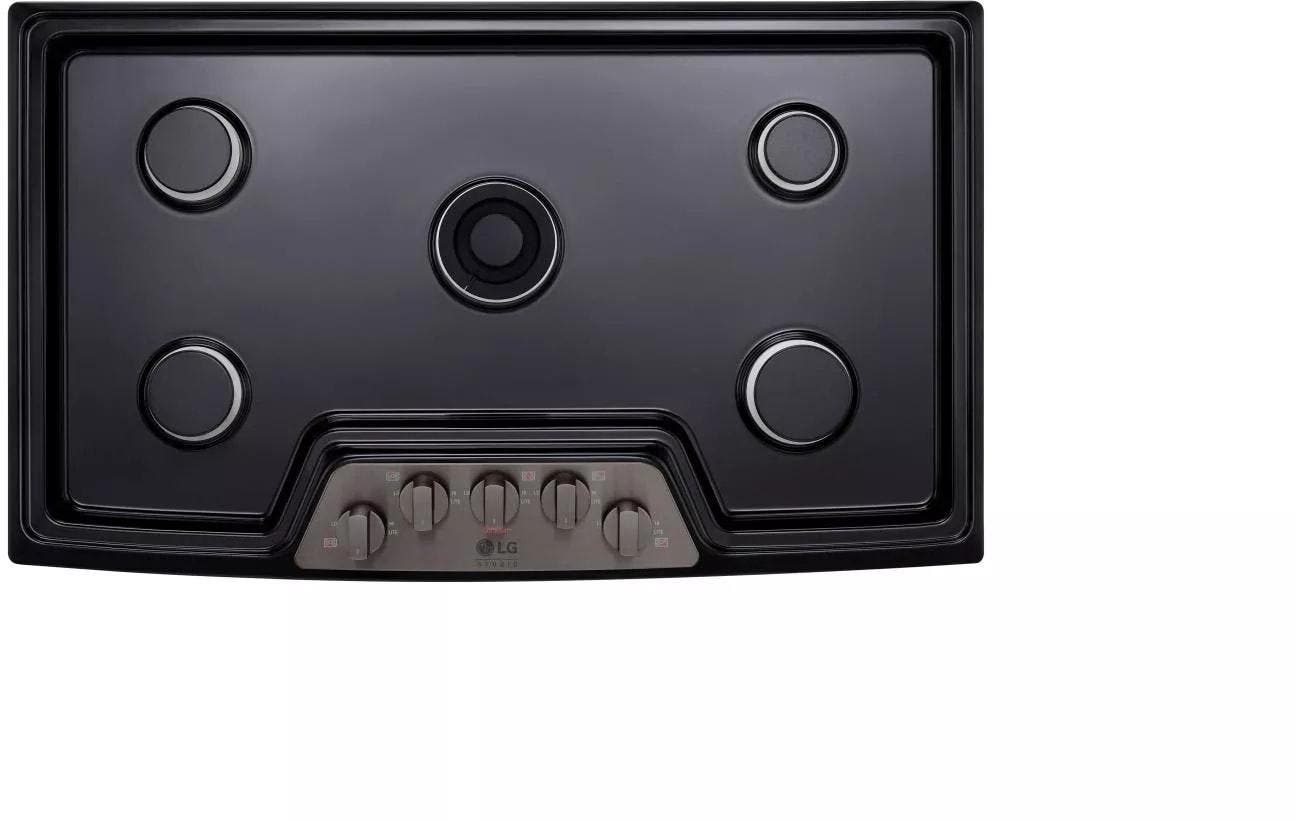 LG LSCG367BD Black Stainless Steel