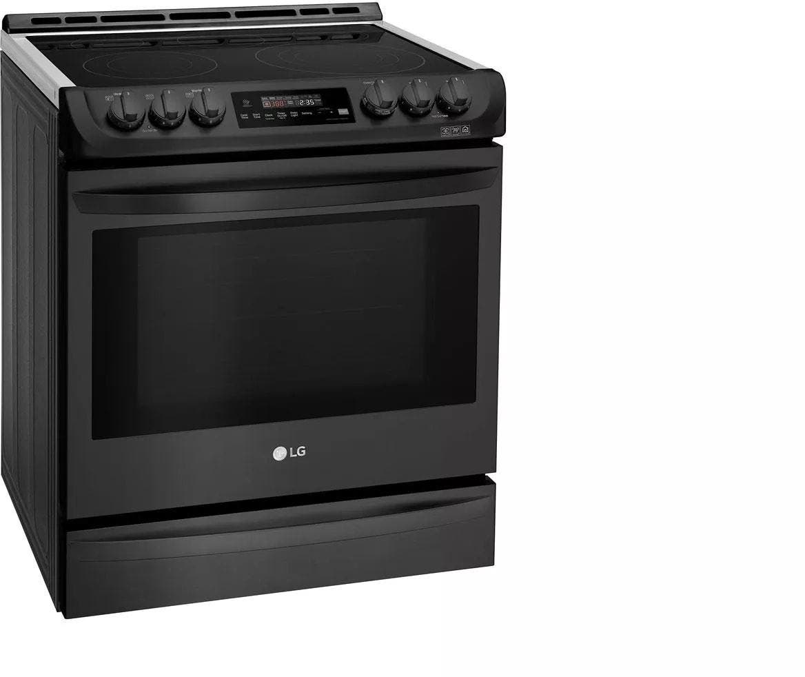 LG LSE4615BM Matte Black Stainless Steel