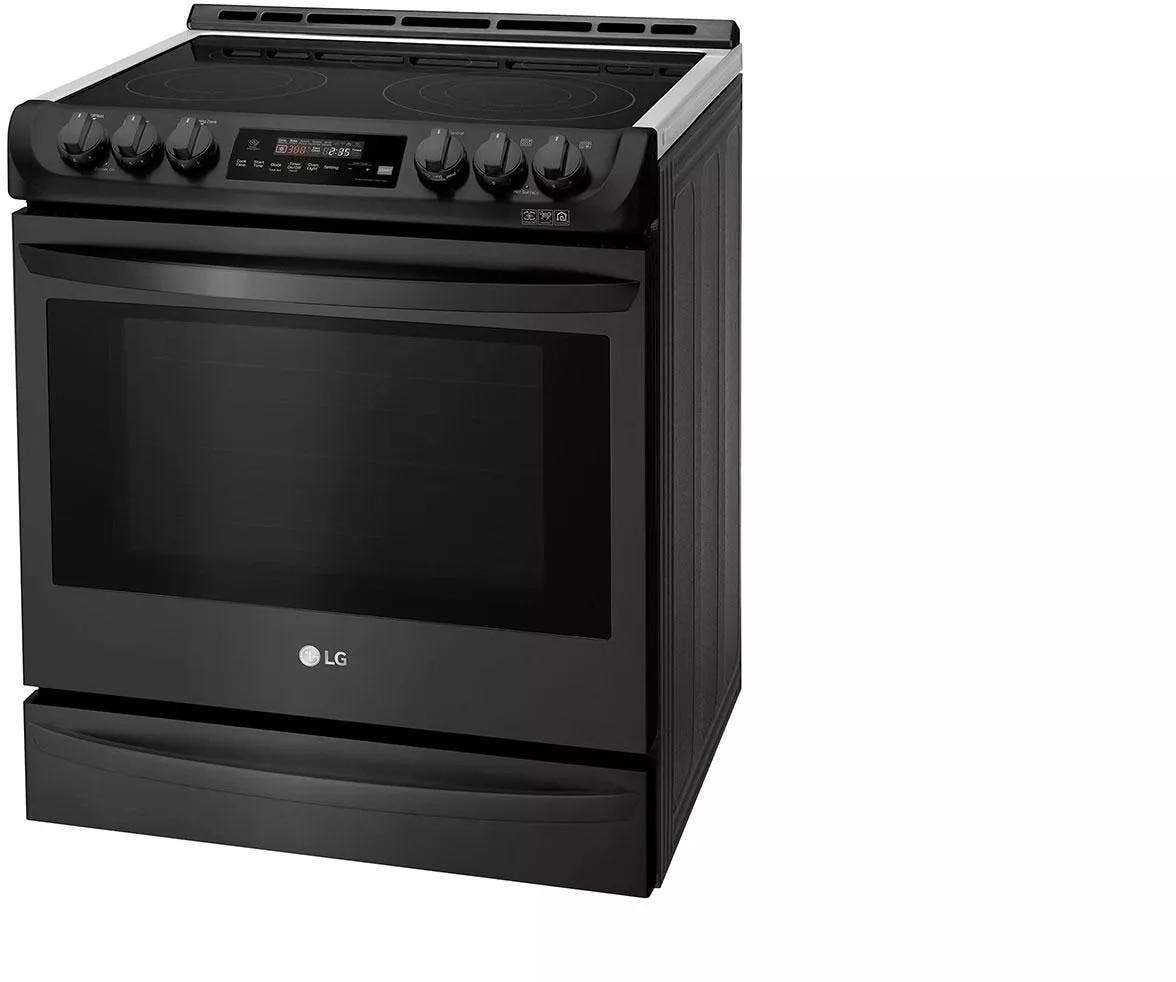 LG LSE4615BM Matte Black Stainless Steel