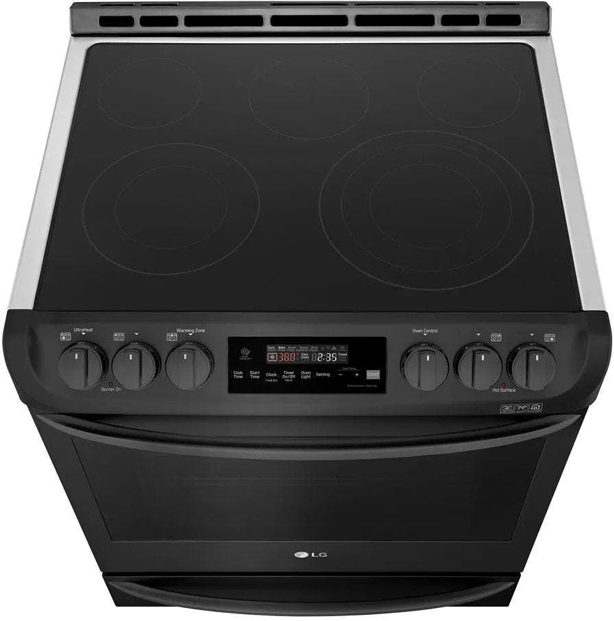 LG LSE4615BM Matte Black Stainless Steel