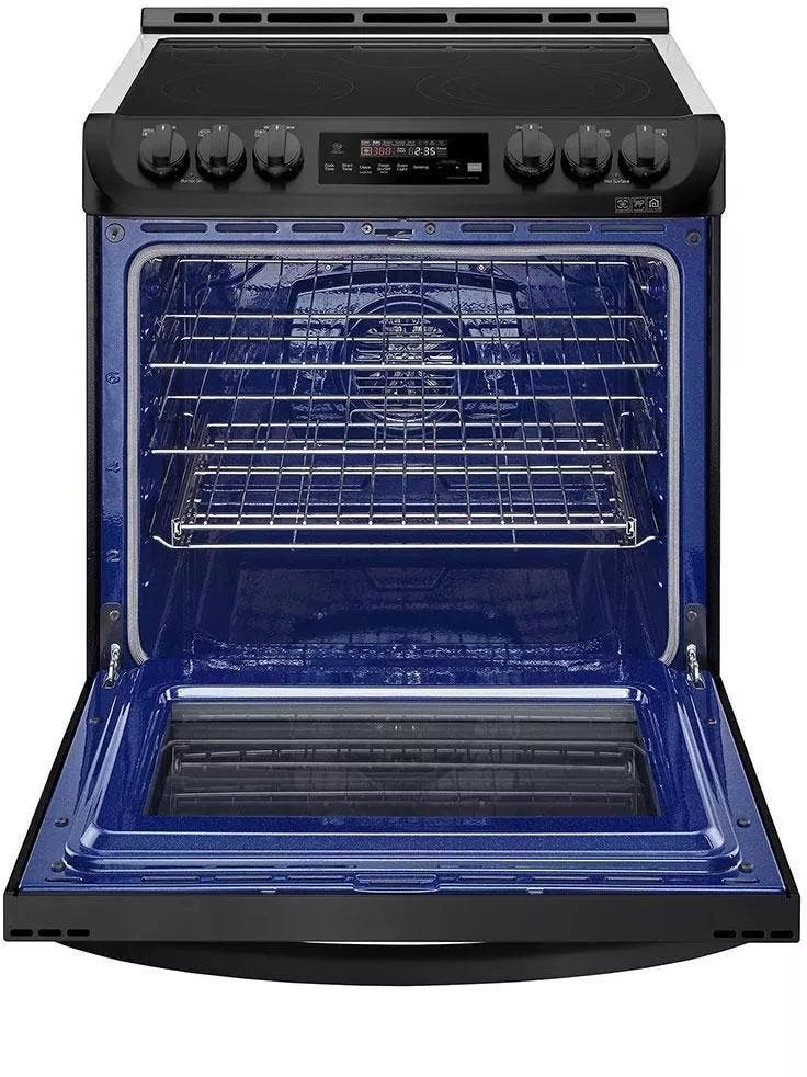 LG LSE4615BM Matte Black Stainless Steel