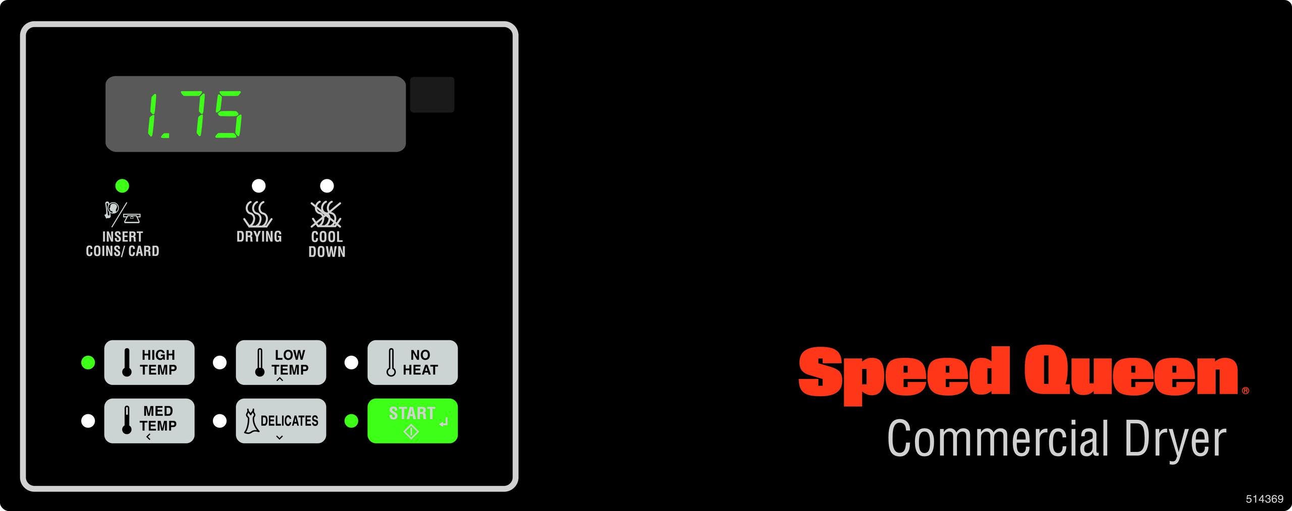 Speed Queen SDENCAGS173TW01 White