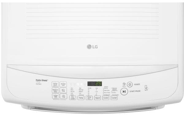 LG DLE1501W White