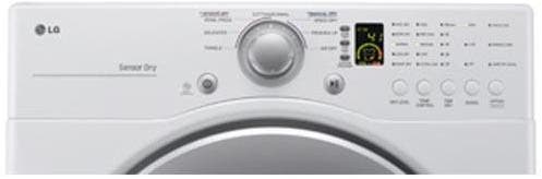 LG DLE2240W 27" Electric Dryer