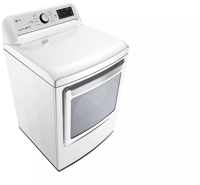 LG DLE7300WE 27 Inch Smart Electric Dryer with Sensor Dry Techn...