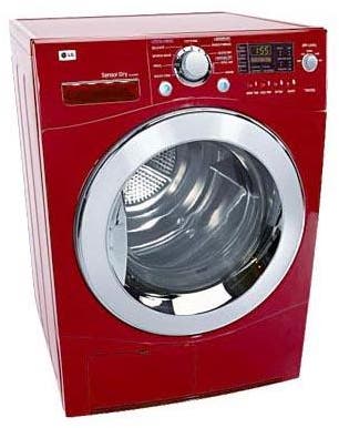 LG DLEC855R Wild Cherry Red