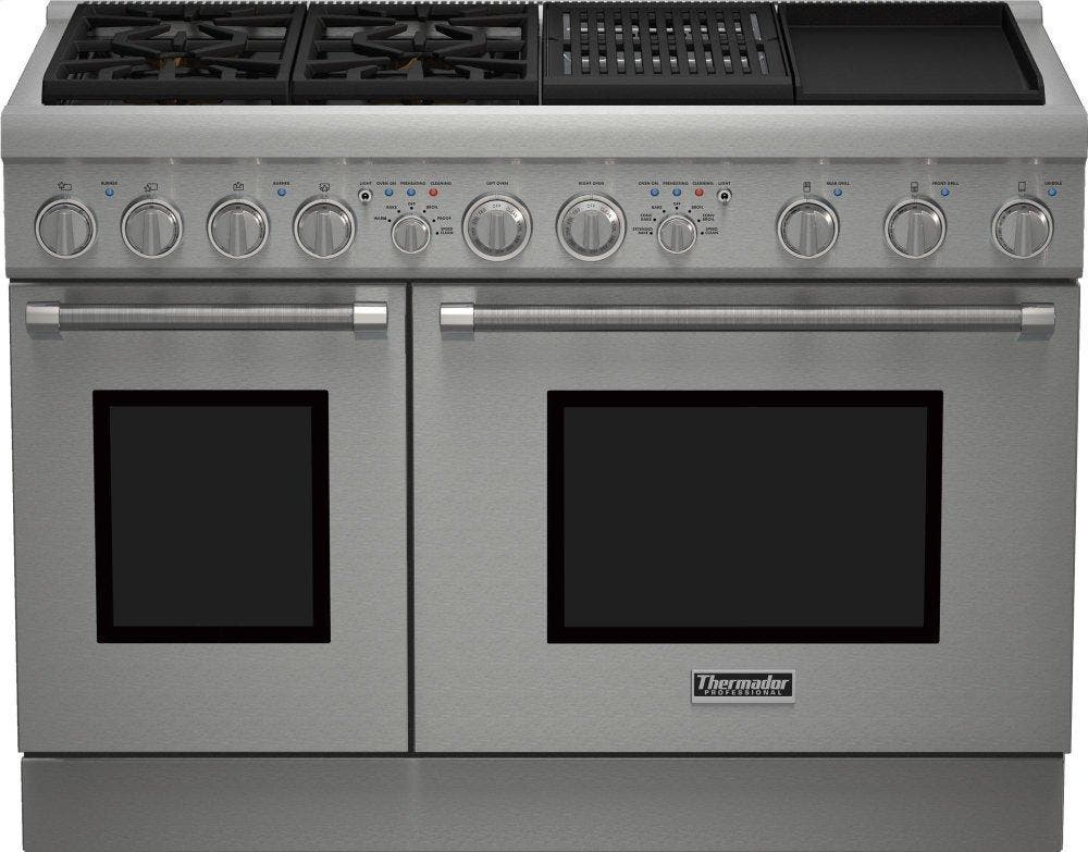 Thermador PRD484NCHU 48 Inch Pro-Style Dual Fuel Range