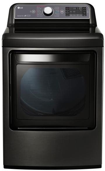 LG DLEX7600KE Black Stainless Steel
