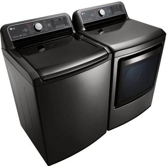 LG DLEX7600KE Black Stainless Steel