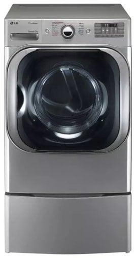 LG DLEX8100V 29 Inch Electric Dryer with TrueSteam: Graphite St...