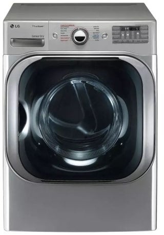 LG DLEX8100V 29 Inch Electric Dryer with TrueSteam: Graphite St...