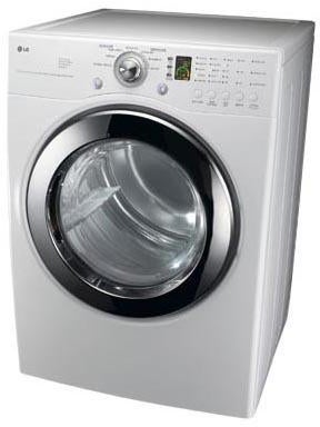 LG DLG2102W 27" Gas Dryer with 7.3 cu. ft. Capacity, 7 Drying ...