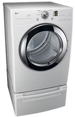 LG DLG2102W 27" Gas Dryer with 7.3 cu. ft. Capacity, 7 Drying ...