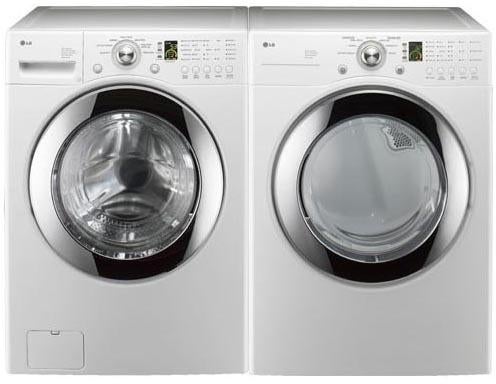 LG DLG2102W 27" Gas Dryer with 7.3 cu. ft. Capacity, 7 Drying ...