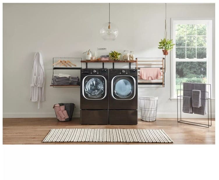 LG DLGX4501B Black Steel