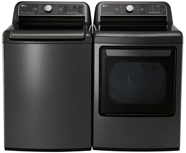 LG DLGX7601KE Black Stainless Steel
