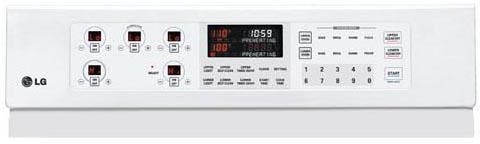 LG LDE3015SW Smooth White