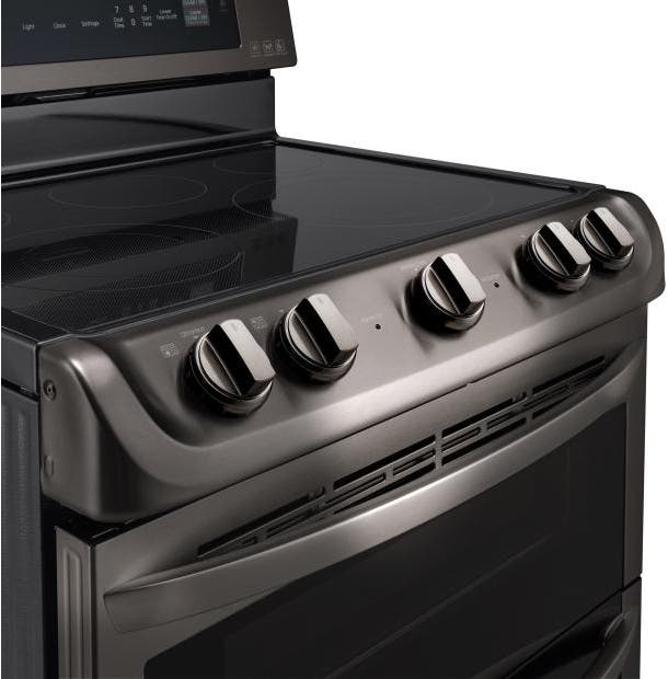 LG LDE4413BD Black Stainless Steel
