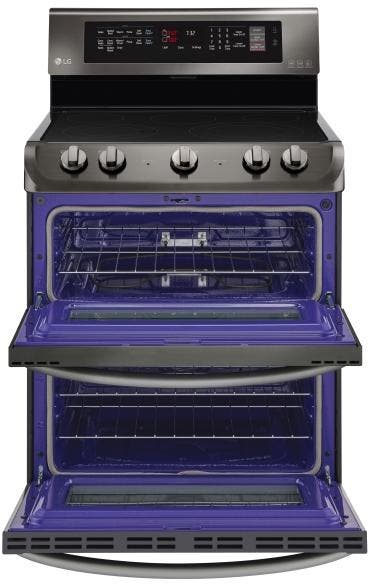 LG LDE4413BD Black Stainless Steel