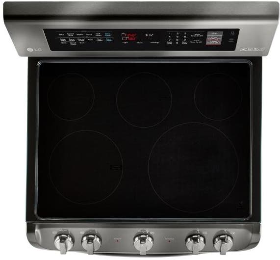 LG LDE4415BD Black Stainless Steel