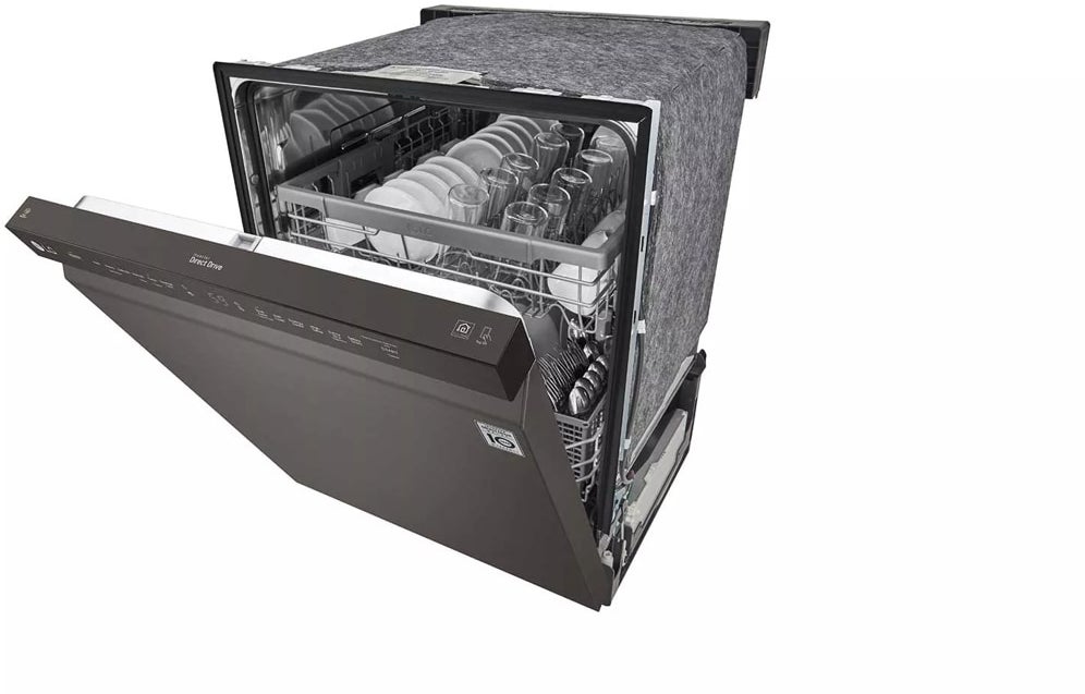 LG LDF5545BD 24 Inch Built-In Dishwasher PrintProof Black