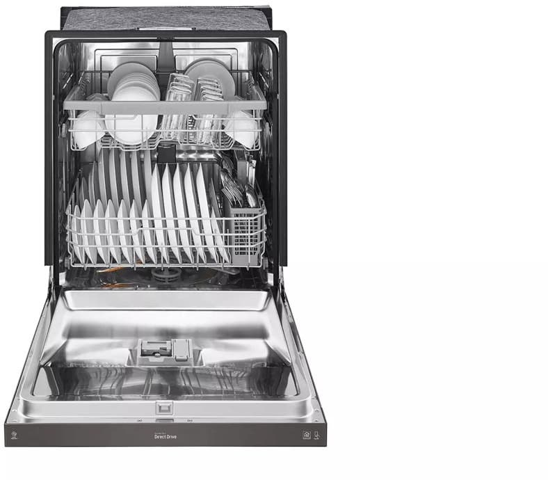 LG LDF5545BD PrintProof Black Stainless Steel