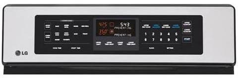 LG LDG3017ST Stainless Steel