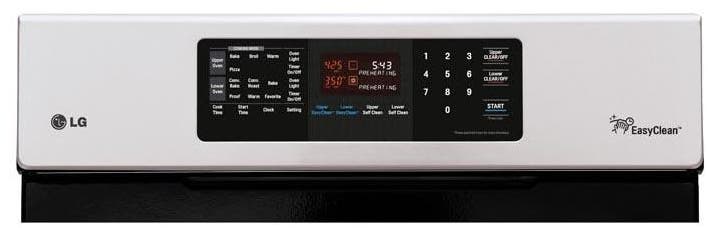 LG LDG3036ST Stainless Steel