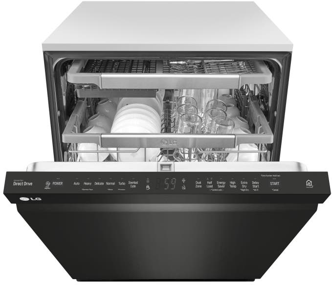 LG LDP6797BM Matte Black Stainless Steel