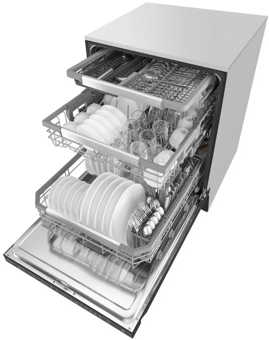 LG LDP6797BM Matte Black Stainless Steel