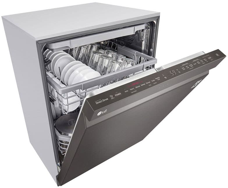 LG LDP6809BD Black Stainless Steel