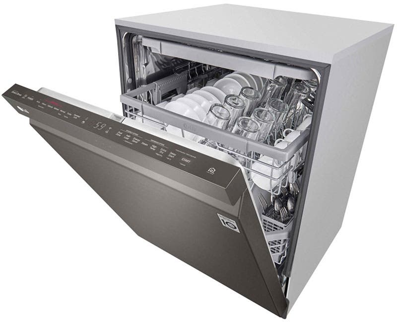 LG LDP6809BD Black Stainless Steel
