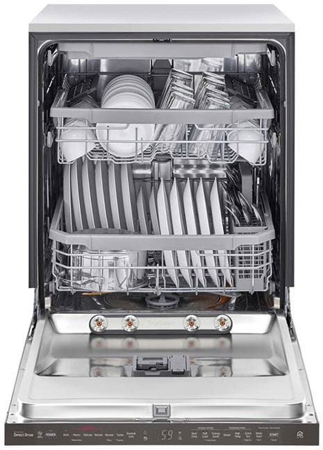 LG LDP6809BD Black Stainless Steel