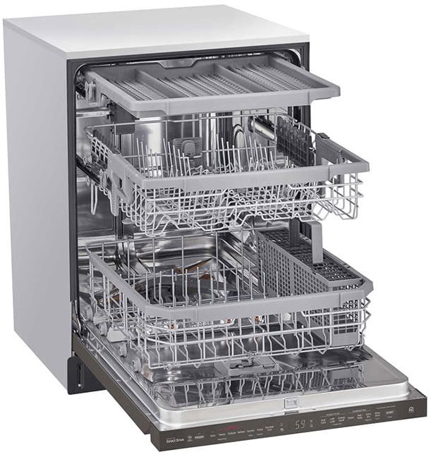 LG LDP6809BD Black Stainless Steel