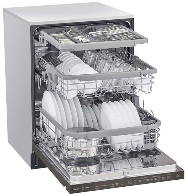 LG LDP6809BD Black Stainless Steel