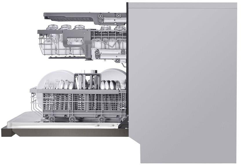 LG LDP6809BD Black Stainless Steel