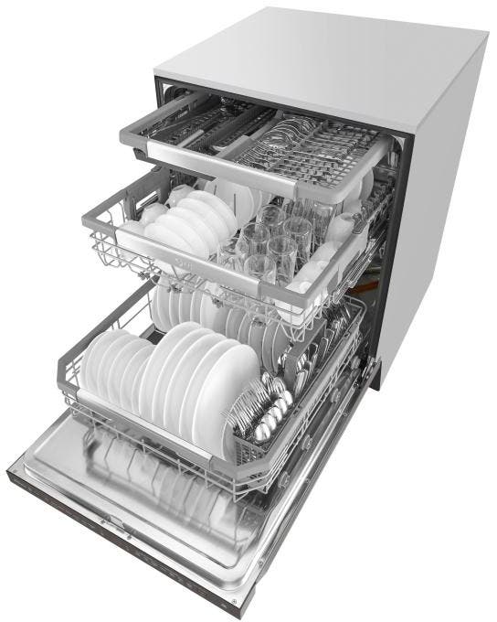 LG LDP7708BD Black Stainless Steel