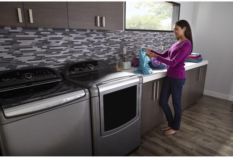 Whirlpool WED5800BW White