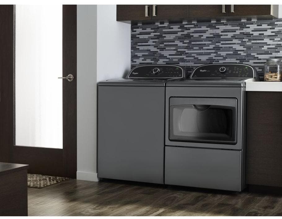 Whirlpool WED5800BW White