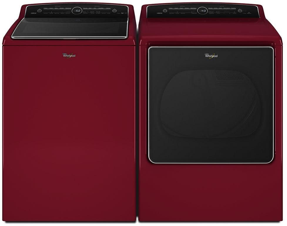 Whirlpool WED8500DR Cranberry Red