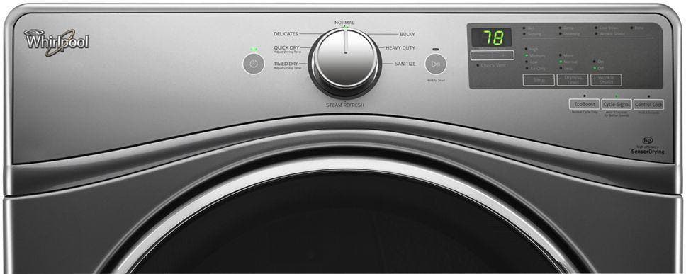 Whirlpool WED85HEFC Chrome Shadow