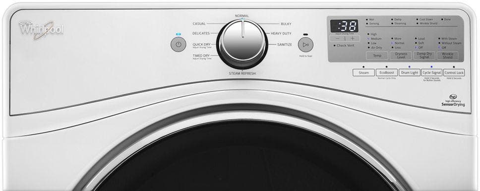 Whirlpool WED90HEFW White
